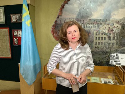 депортації кримськотатарського народу, завідувачка сектору відділу нової та новітньої історії музею Наталія Українець депортації кримськотатарського народу, завідувачка сектору відділу нової та новітньої історії музею Наталія Українець