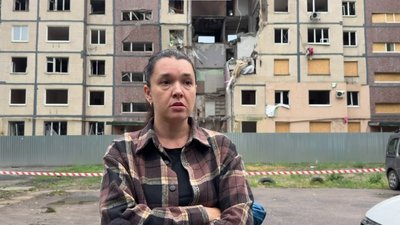 У Дніпрі обвалилися конструкції у пошкодженому внаслідок атаки будинку