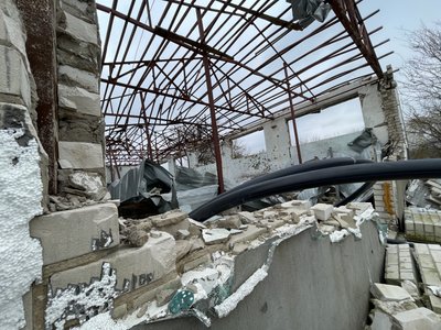 Херсонщина, зруйнований обстрілами РФ будинок Херсонщина, зруйнований обстрілами РФ будинок