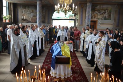 На Закарпатті попрощалися із полеглим на війні Василем Декетом
