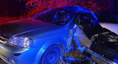 На Львівщині зіткнулись три авто: один водій загинув, ще двоє отримали травми