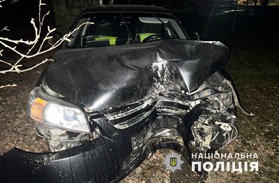 На Полтавщині внаслідок ДТП постраждала пасажирка