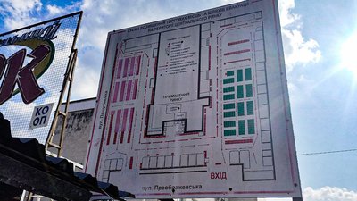 На ринку у Кропивницькому будують торгівельний павільйон. Чи обмежує будівництво прохід На ринку у Кропивницькому будують торгівельний павільйон. Чи обмежує будівництво прохід