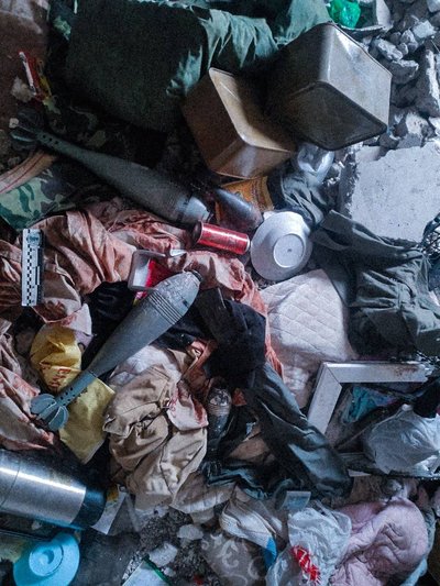Знайдені боєприпаси на Донеччині. Фото: Telegram / поліція Луганщини Знайдені боєприпаси на Донеччині. Фото: Telegram / поліція Луганщини