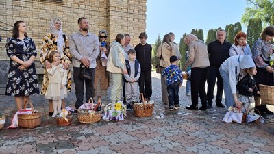 Освячували кошики: як відзначали Великдень на Черкащині Освячували кошики: як відзначали Великдень на Черкащині