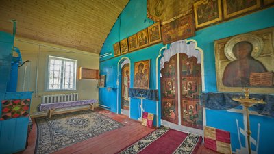 Оцифрована модель церкви Святого Миколая в Білій Криниці Оцифрована модель церкви Святого Миколая в Білій Криниці