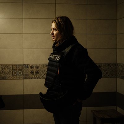 Як Ріта Бурковська записує свідків для "Архів війни" Як Ріта Бурковська записує свідків для "Архів війни"
