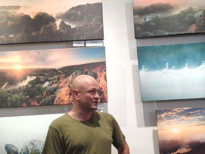 Виставка картин, Денис Кривий, Тернопіль, липень 2024 Виставка картин, Денис Кривий, Тернопіль, липень 2024