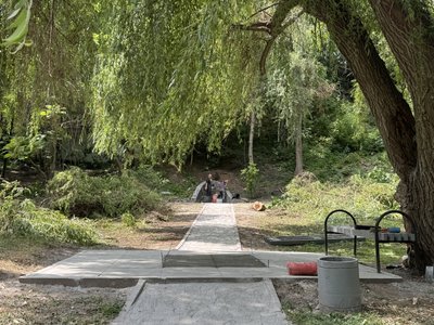 "Це місце про пам’ять": у Полтаві оновлюють простір у парку імені Дмитра Юденка