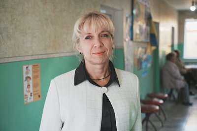Директорка центру первинної медико-санітарної допомоги в Ізюмі Юлія Врозинська Директорка центру первинної медико-санітарної допомоги в Ізюмі Юлія Врозинська