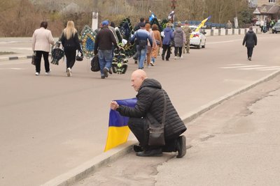 В Охтирці на Сумщині попрощалися з Романом Горохом В Охтирці на Сумщині попрощалися з Романом Горохом