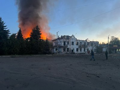 Великий Бурлук пожежа Великий Бурлук пожежа