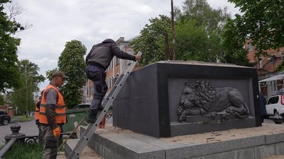 Демонтаж пам’ятника Петру І у Полтаві: чи завершили роботи