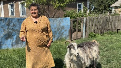 Переселенка з Сергіївки Надія Калинівка Удачненська громада Донецька область Переселенка з Сергіївки Надія Калинівка Удачненська громада Донецька область