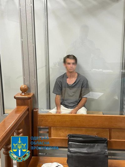 Підозрюваний у підпалі авто військових в Одесі Підозрюваний у підпалі авто військових в Одесі