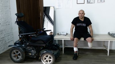 Військовий проходить протезування у Чернівцях Військовий проходить протезування у Чернівцях