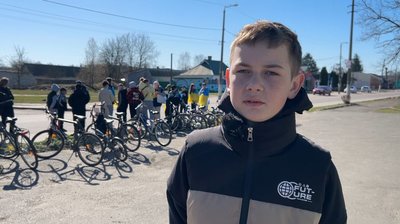Семикласник із Рівненщини організував благодійний велопробіг у підтримку ЗСУ Семикласник із Рівненщини організував благодійний велопробіг у підтримку ЗСУ