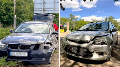 На Кіровоградщині зіштовхнулись дві легкові машини та мікроавтобус: що відомо На Кіровоградщині зіштовхнулись дві легкові машини та мікроавтобус: що відомо
