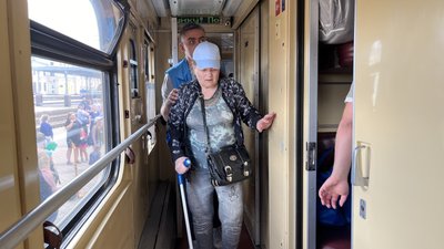 З Харкова відправився евакуаційний вагон на Закарпаття З Харкова відправився евакуаційний вагон на Закарпаття