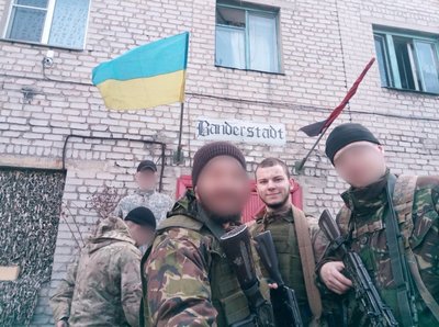 Дмитро під час служби в ДУК "Правий сектор"
