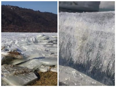 льодовий затор, крижини, Дністер льодовий затор, крижини, Дністер