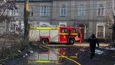 Пожежа в центрі Житомира: що горить Пожежа в центрі Житомира: що горить