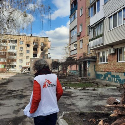 Міжнародний директор "Лікарів без кордонів" — про роботу в Україні під час війни Міжнародний директор "Лікарів без кордонів" — про роботу в Україні під час війни