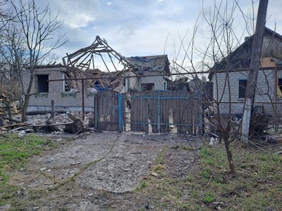 Наслідки обстрілів Донеччини 28 березня. Фото: Telegram / Павло Кириленко Наслідки обстрілів Донеччини 28 березня. Фото: Telegram / Павло Кириленко
