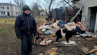 прифронтове село житель Сергіївки Геннадій Донецька область прифронтове село житель Сергіївки Геннадій Донецька область
