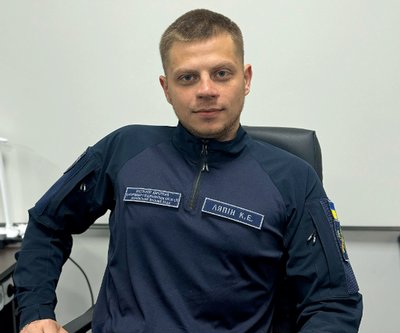 Заступник директора департаменту надзвичайних ситуацій Харкова Клим Ляпін Заступник директора департаменту надзвичайних ситуацій Харкова Клим Ляпін