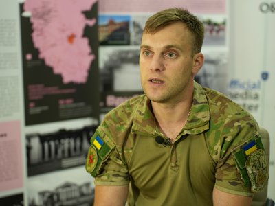 ветеран ЗСУ військовий медик Денис Смольніков на позивний "Angel" Луганщина "Ігри нескорених" спорт змагання Дніпро 23 серпня 2024 рік ветеран ЗСУ військовий медик Денис Смольніков на позивний "Angel" Луганщина "Ігри нескорених" спорт змагання Дніпро 23 серпня 2024 рік
