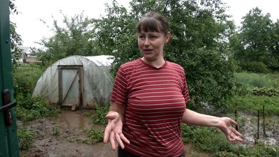 У Киїнці на Чернігівщині затопило двори та городи: що розповідають люди У Киїнці на Чернігівщині затопило двори та городи: що розповідають люди