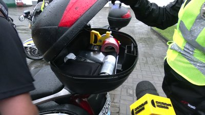 У Рівному вперше запрацював мотопатруль У Рівному вперше запрацював мотопатруль