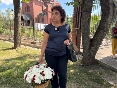 У Кривому Розі попрощались з загиблою внаслідок атаки по Одесі Катериною Борсинською У Кривому Розі попрощались з загиблою внаслідок атаки по Одесі Катериною Борсинською