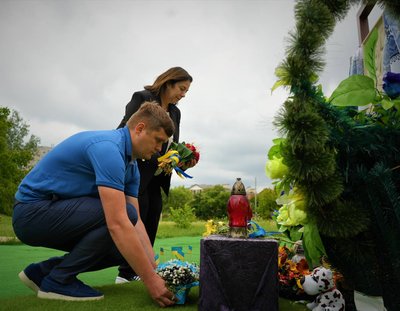 Голова Представництва НАТО в Україні Карен Мактір побувала на Київщині Голова Представництва НАТО в Україні Карен Мактір побувала на Київщині