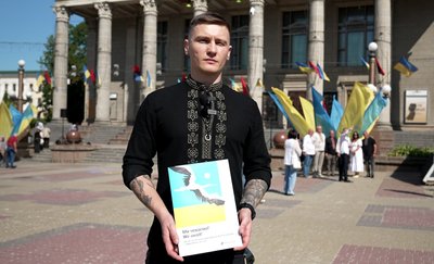 Олекснадр Колотович, звільнений з полону військовий, День Незалежності України, Тернопіль, 24 серпня 2026 року Олекснадр Колотович, звільнений з полону військовий, День Незалежності України, Тернопіль, 24 серпня 2026 року