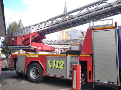 У Житомирі рятувальникам передали дві пожежні автодрабини з Дортмунда