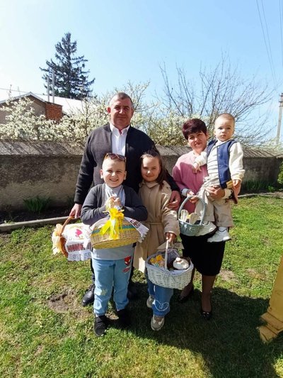 великдень, родина