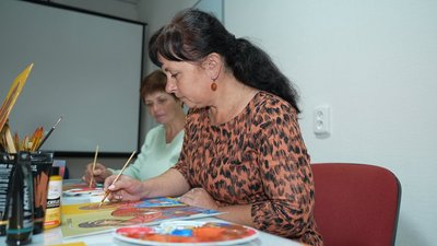 На Вінниччині священник проводить безкоштовні майстер-класи з іконопису На Вінниччині священник проводить безкоштовні майстер-класи з іконопису