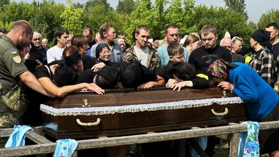 Сімох захисників провели в останню путь на Чернігівщині 18 липня Сімох захисників провели в останню путь на Чернігівщині 18 липня