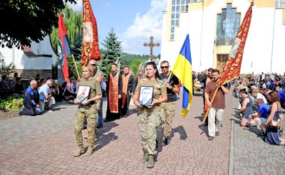 Роман Слота, Чортків, ЗСУ, похорон