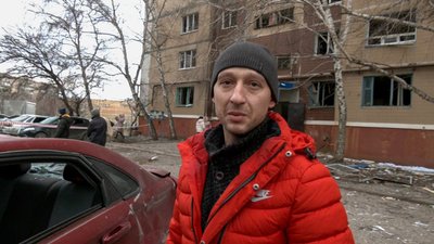 обстріл наслідки житель Краматорська Олександр Донецька область обстріл наслідки житель Краматорська Олександр Донецька область