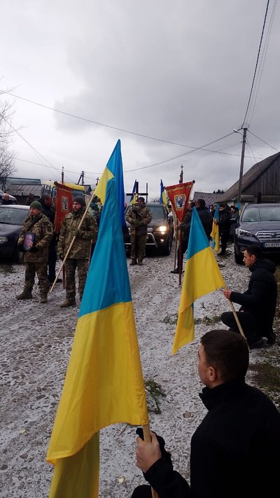 На Закарпатті попрощалися із загиблим захисником Юрієм Далекореєм