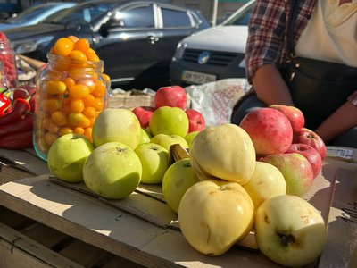 Яблука подорожчали вдвічі: яка ціна у Житомирі та що кажуть продавці й покупці Яблука подорожчали вдвічі: яка ціна у Житомирі та що кажуть продавці й покупці