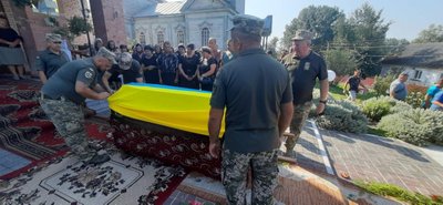 Похорон Романа Кушнірука, Борсуківська громада Похорон Романа Кушнірука, Борсуківська громада