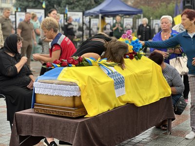 У Рівному попрощались з військовим Вячеславом Борейчуком У Рівному попрощались з військовим Вячеславом Борейчуком