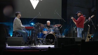Міжнародний джазовий фестиваль JazzBez у Тернополі, репетиція виступу, гурт "Jazz in Kyiv Band", 12 грудня 2025 року Міжнародний джазовий фестиваль JazzBez у Тернополі, репетиція виступу, гурт "Jazz in Kyiv Band", 12 грудня 2025 року