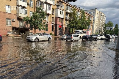 В Одесі вранці випало дві третини місячної норми опадів В Одесі вранці випало дві третини місячної норми опадів