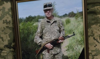 Прощання з Олександром Крижаном у Луцьку Прощання з Олександром Крижаном у Луцьку
