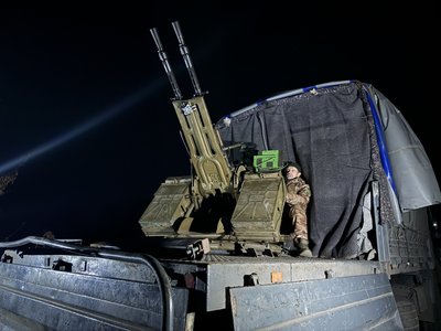 Нічне "полювання" на "шахеди" Нічне "полювання" на "шахеди"